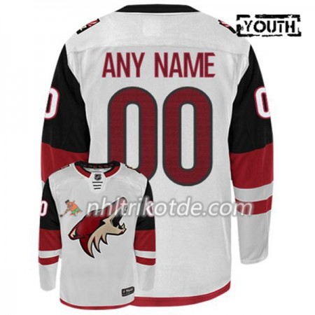 Arizona Coyotes Trikot Custom Adidas Weiß Authentic - Kinder